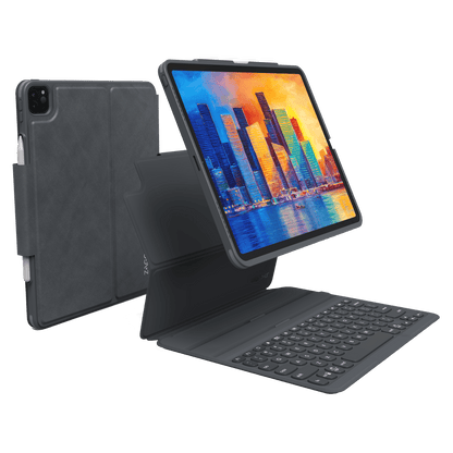 ZAGG Pro Keys Bluetooth Keyboard Case for Apple iPad Pro 12.9 (2021 / 2020 / 2018) by ZAGG