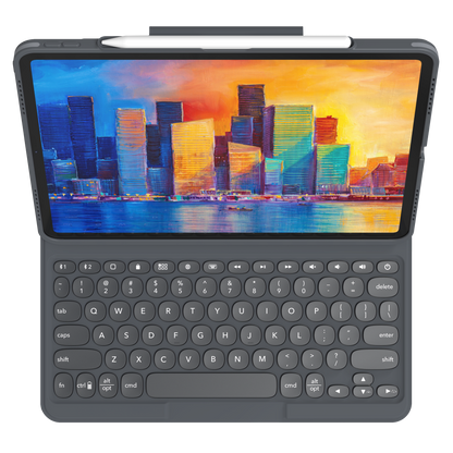 ZAGG Pro Keys Bluetooth Keyboard Case for Apple iPad Pro 12.9 (2021 / 2020 / 2018) by ZAGG